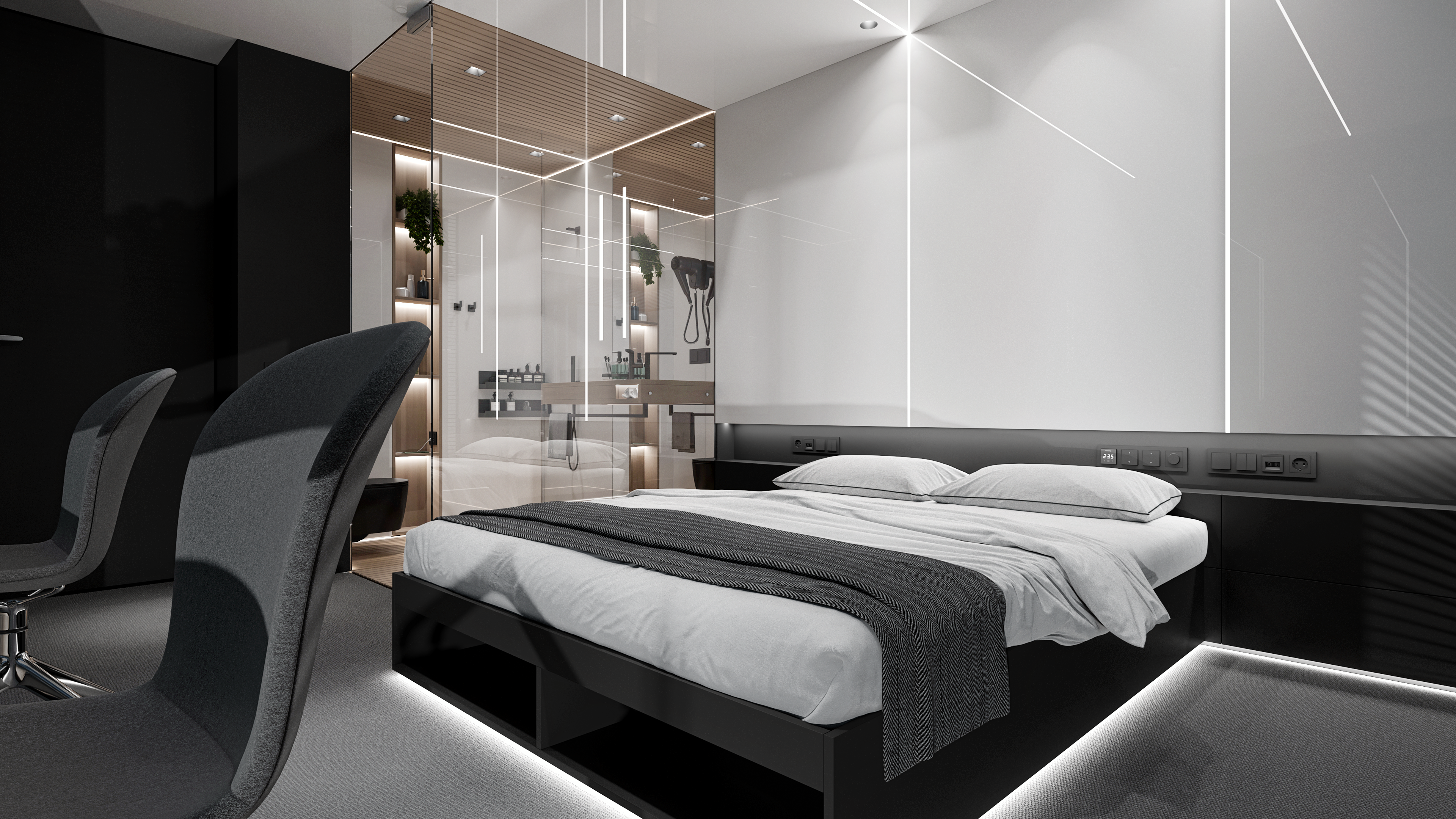 Яхтенный интерьер автономного панорамного лэндера